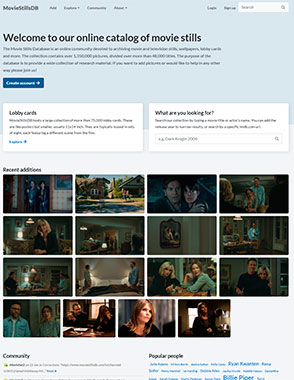 The Movie Stills Database